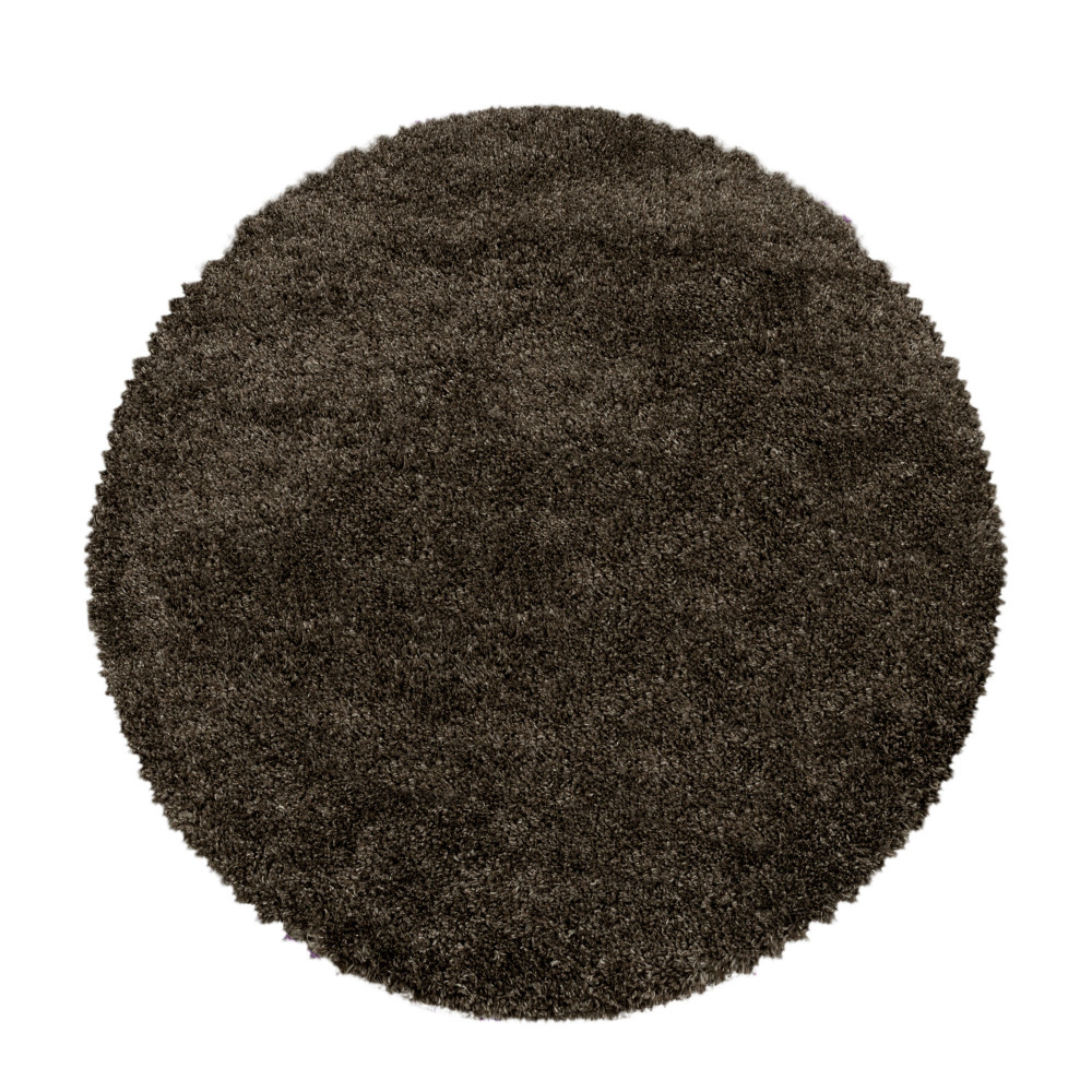 Ay. FLUFFY 3500 BROWN 200 x 200 -kör szőnyeg