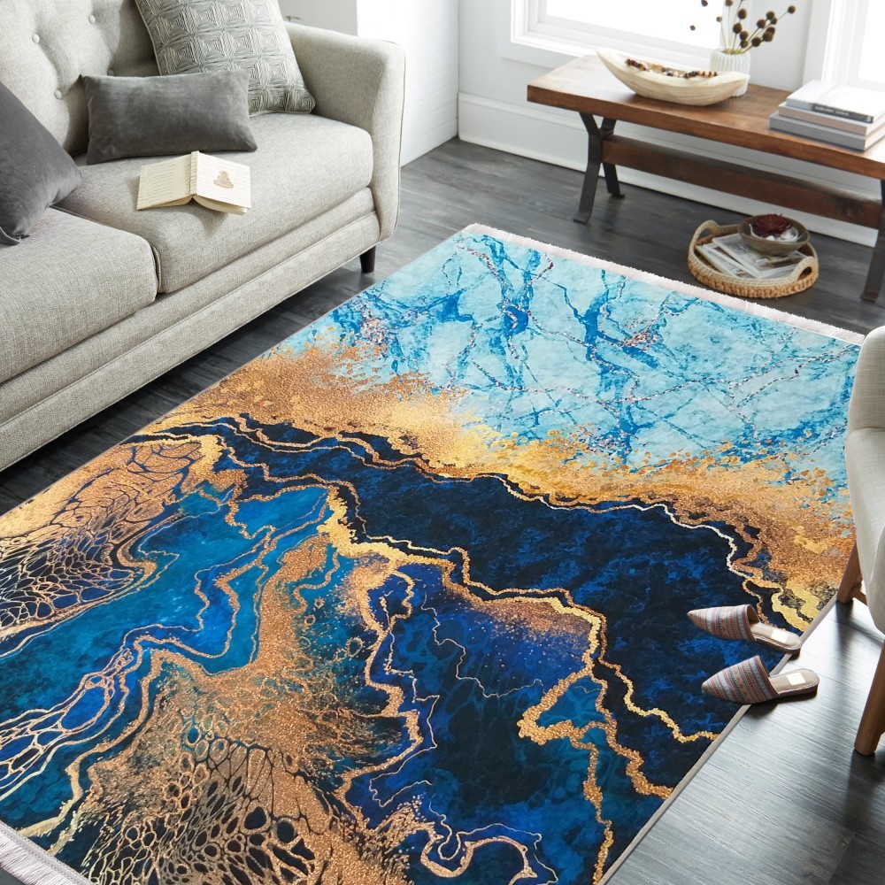 Dy. Horeca-New 111 kék 160 x 220 cm szőnyeg