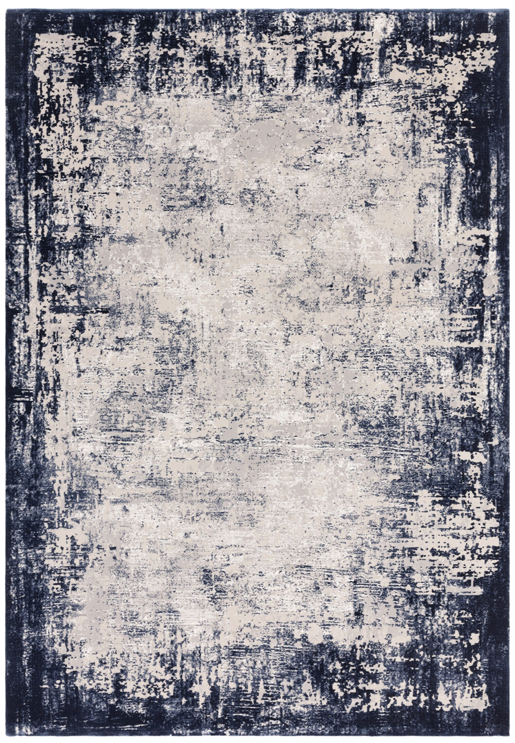 ASY pl Kuza 160x230cm Border Navy