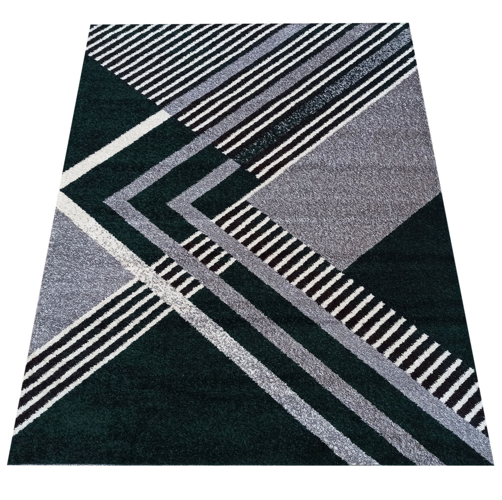 Szőnyeg Dy. Otto 03 szürke-zöld 200 x 290 cm