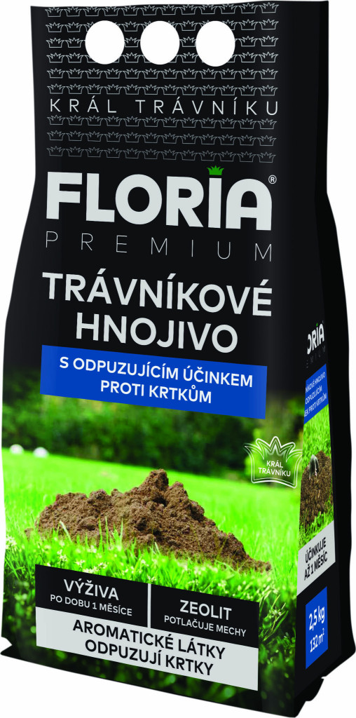 Agro Floria gyepműtrágya riasztó hatással a vakondok ellen 2,5 kg