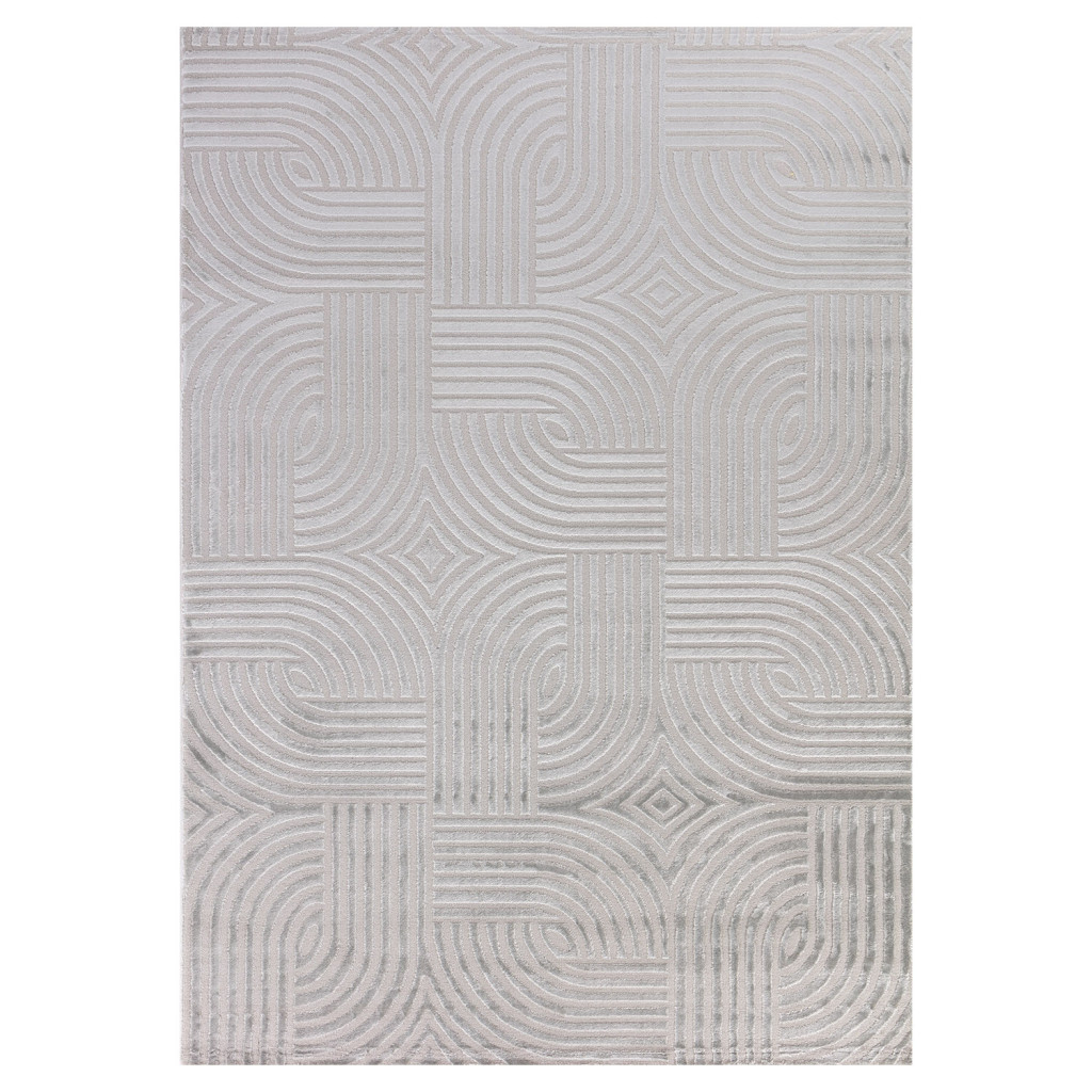 Ay. SAHARA 1112 160 x 230 cm ezüst Modern szőnyeg