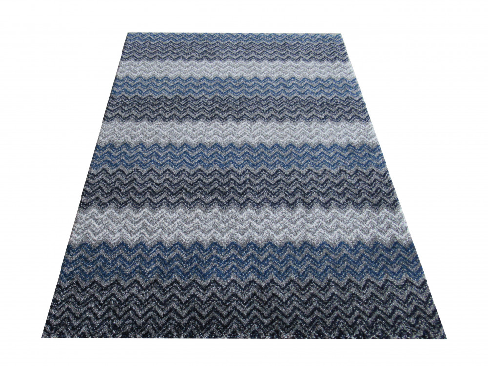 Sherpa 01 - szaro-niebieska 160 x 220 cm Sherpa 01 - szaro-niebieska 160 x 220 cm