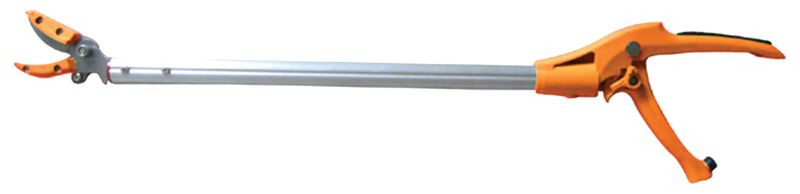 Ágvágó olló, Strend Pro Garden, narancssárga/ezüst, 65 cm, alumínium nyél, acél penge