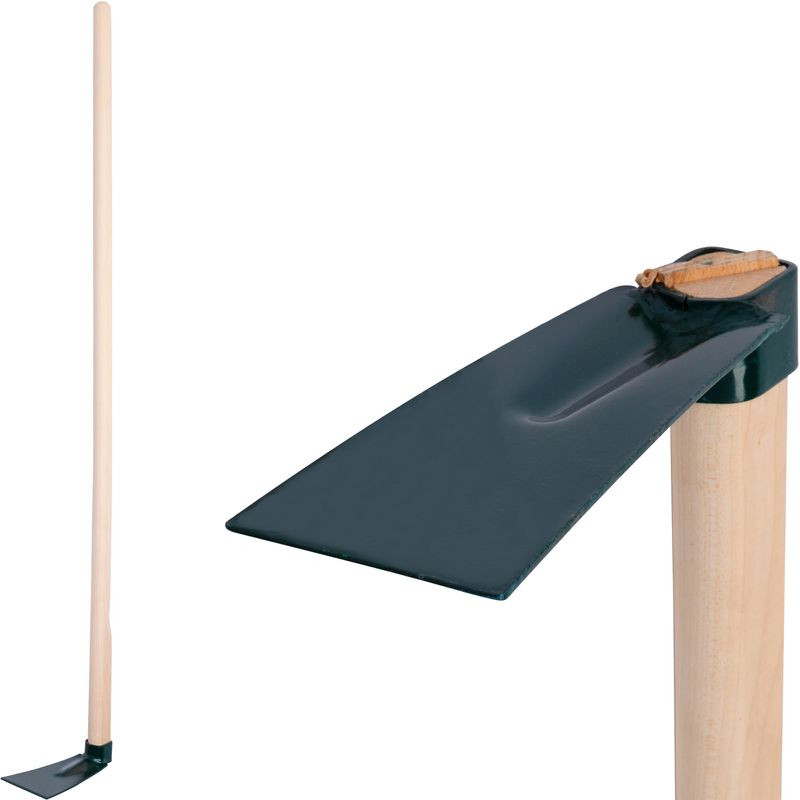 Kerti kapa, Strend Pro Garden G284C-WH, sötétzöld, egyenes, 7 cm munkaszélesség, acél fej, fa nyél