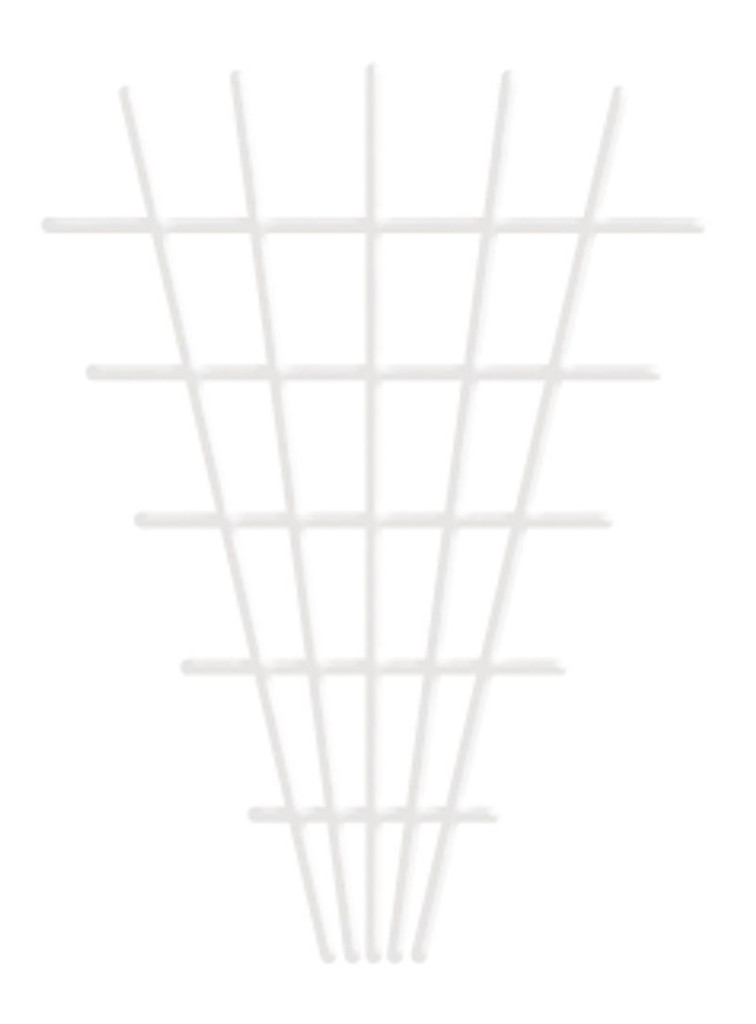Futtatórács, Strend Pro Garden MEV5, fehér, 145 x 5 x 75 cm, 4/4,7 mm, V-alakú, porszórt acél, beltéri és kültéri használatra