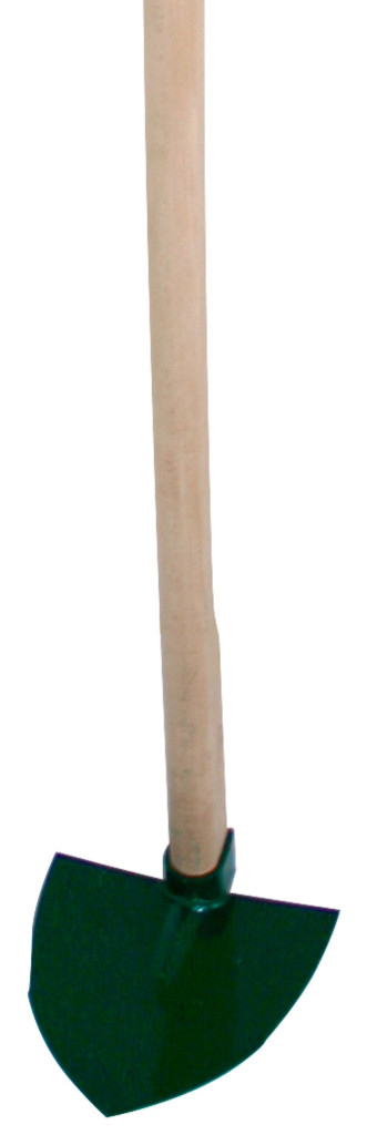 Kerti kapa, Strend Pro Garden, zöld, hegyes, 120 cm nyél, 17 cm munkaszélesség, acél fej, fa nyél