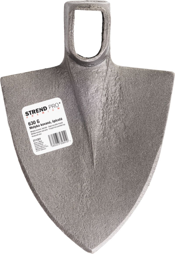 Kapa Gardex, hegyes, 630 g, kovácsolt, nyél nélkül