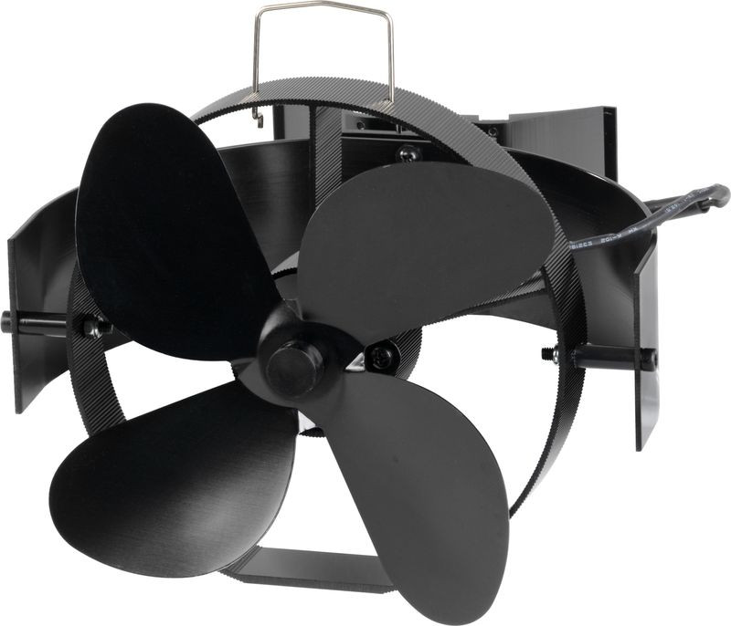 Strend Pro kandalló ventilátor, 4 lapátos, hőmeghajtású