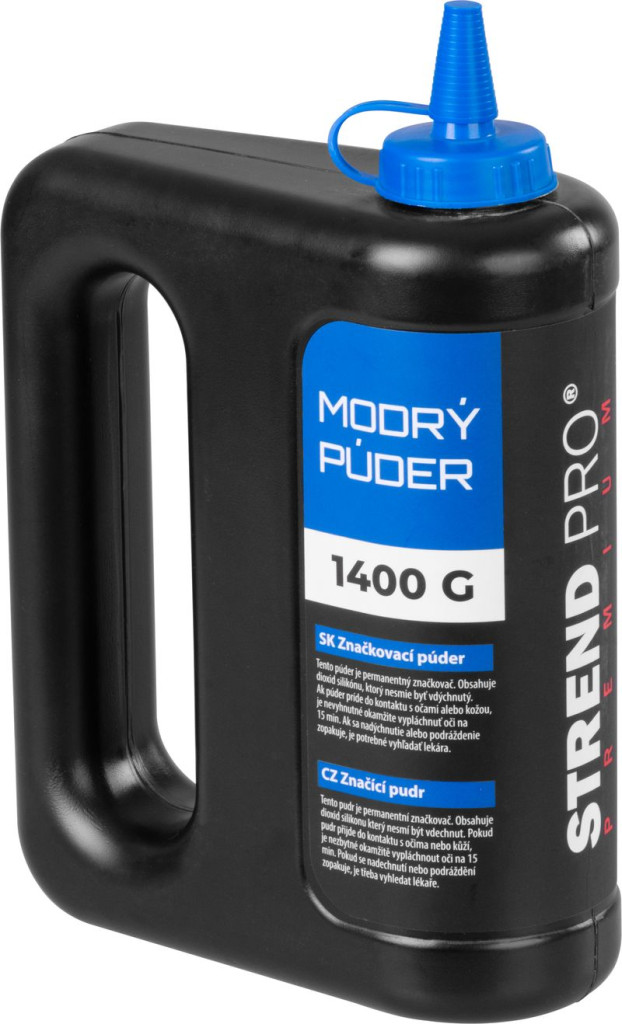 Por Strend Pro Premium, 1400 g, kőműves jelölőpor, kék