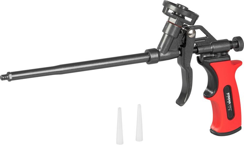 Pisztoly Strend Pro JWF-F104B, alumínium, teflon, 190 mm, PUR szerelőhabhoz