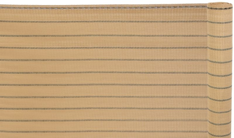 Árnyékoló háló medence fölé, kerítésre, Strend Pro Garden, 1,8 x 10 m, 185 g/m2, bézs, UV- és időjárásálló, 85% árnyékolás, nem foszlik vágáskor