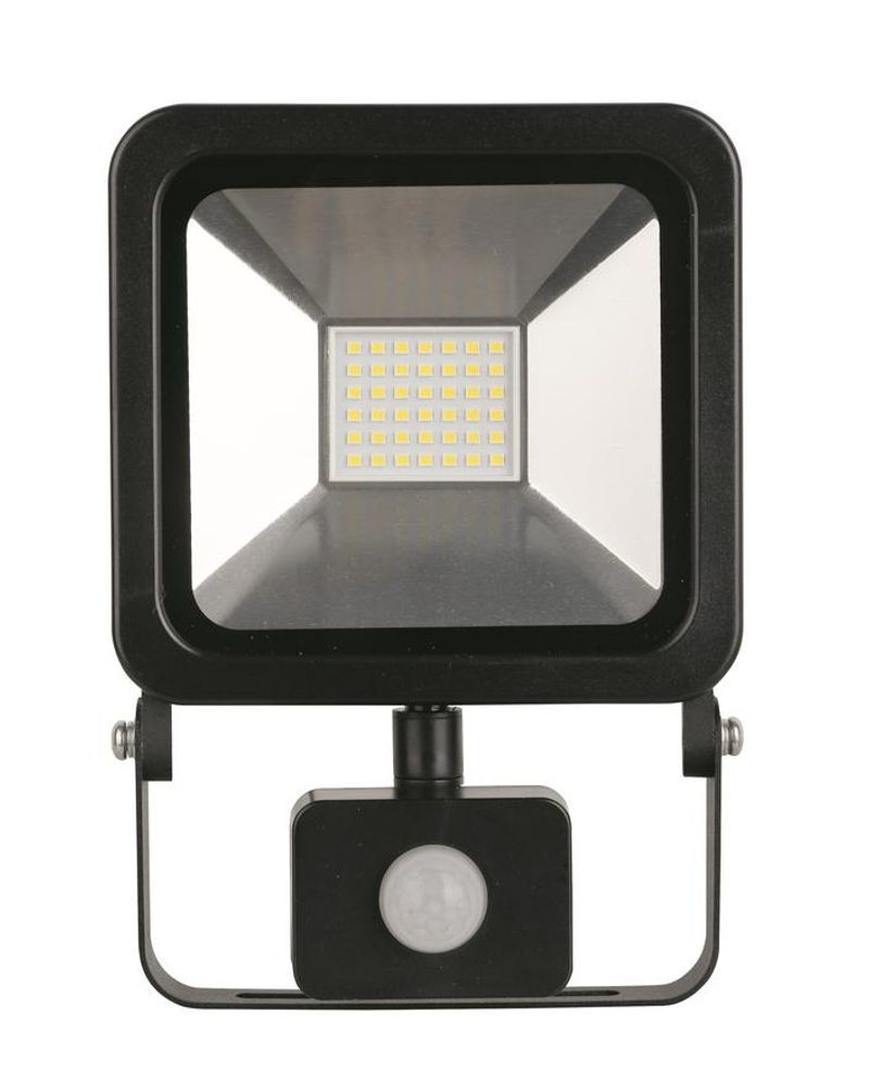 LED reflektor, Strend Pro Floodlight LED AGP, 10W, 800 lm, IP44, mozgásérzékelővel