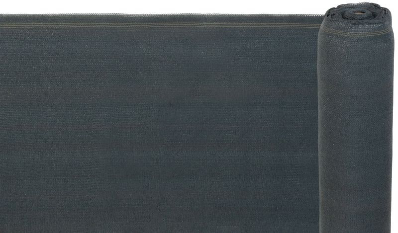 Árnyékoló háló medence fölé, kerítésre, Strend Pro Garden, 2 × 10 m, antracit, HDPE, UV-álló, 230 g/m2, 95% árnyékolás, légáteresztő