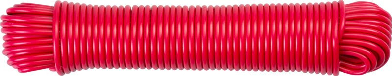Ruhaszárító kötél Cloth-Line, L-20 m/4 mm, PVC, piros