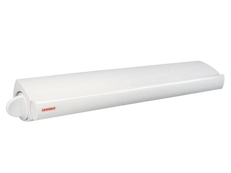 Leifheit 83040 Rollfix 210 Longline fali ruhaszárító, fehér, 21 m szárítófelülettel, akár 4,2 m falak közé felszerelhető kialakítással, automatikus zsinórfelcsévéléssel és reteszelő mechanizmussal