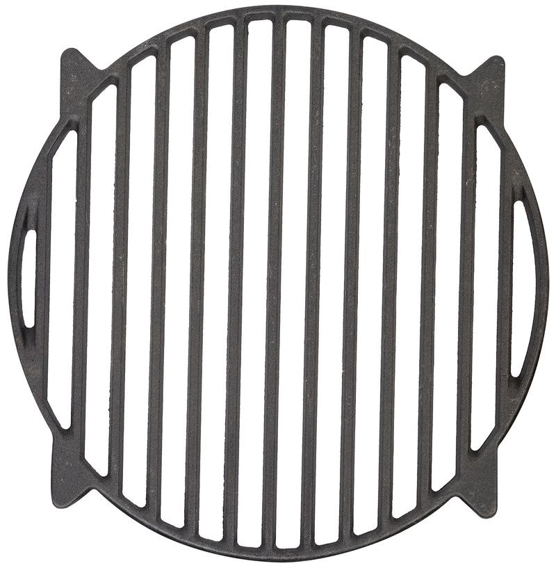Grillrács, Strend Pro, szürke, 29,5 cm, kerek