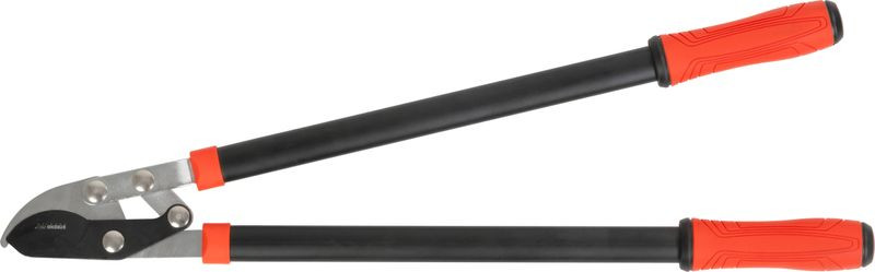 Ágvágó olló, Strend Pro Premium, fekete/piros, 70,5 cm, acél nyél, acél penge, maximum 35 mm átmérő