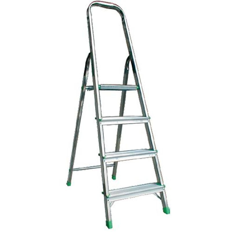 Festőlétra, ALVE Eurostyl 2914, 4 fokos, 76 cm, alumínium, összecsukható, egyoldalas