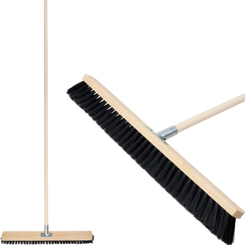 Seprű, Strend Pro Geco Z60NU, 600 mm, fa/fém, nyéllel