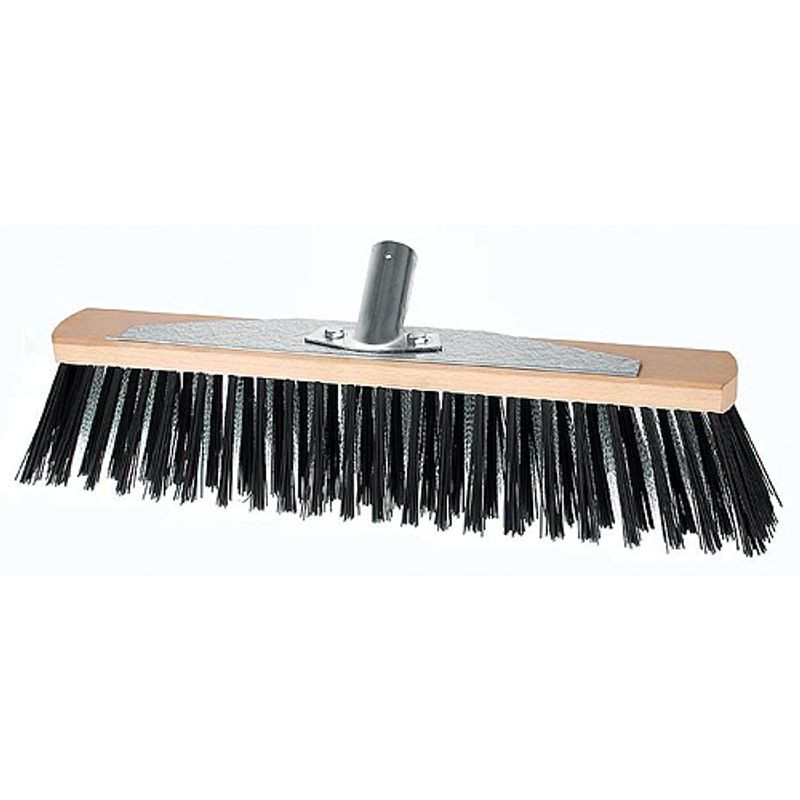 Útseprű, Strend Pro Geco U400.3 Duo, 40 cm, nyél nélkül, kültéri burkolathoz, járdához, térkőhöz, csarnokokhoz