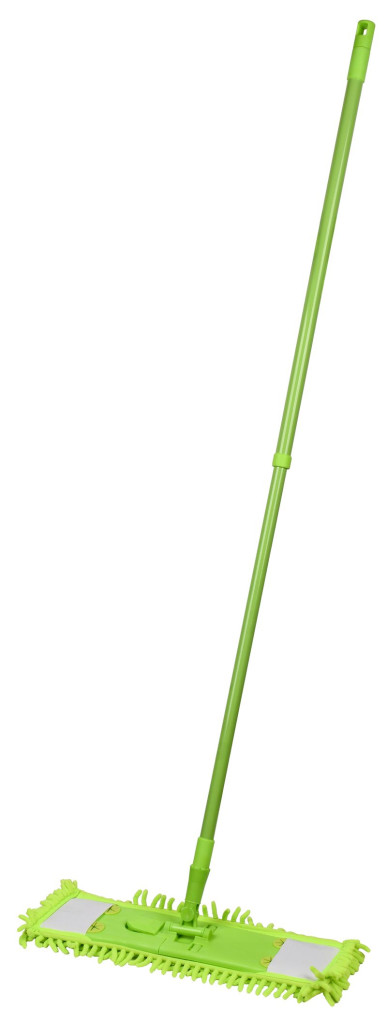 Felmosó, MagicHome Cleonix Chenille, 78–128 cm, teleszkópos nyél, mikroszálas, mosógépben mosható