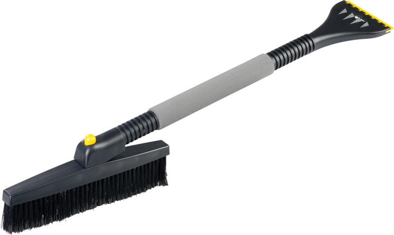 Jégkaparó seprűvel, Veropa Rota Brush, fekete-szürke, 2 az 1-ben, autóhoz (253708)