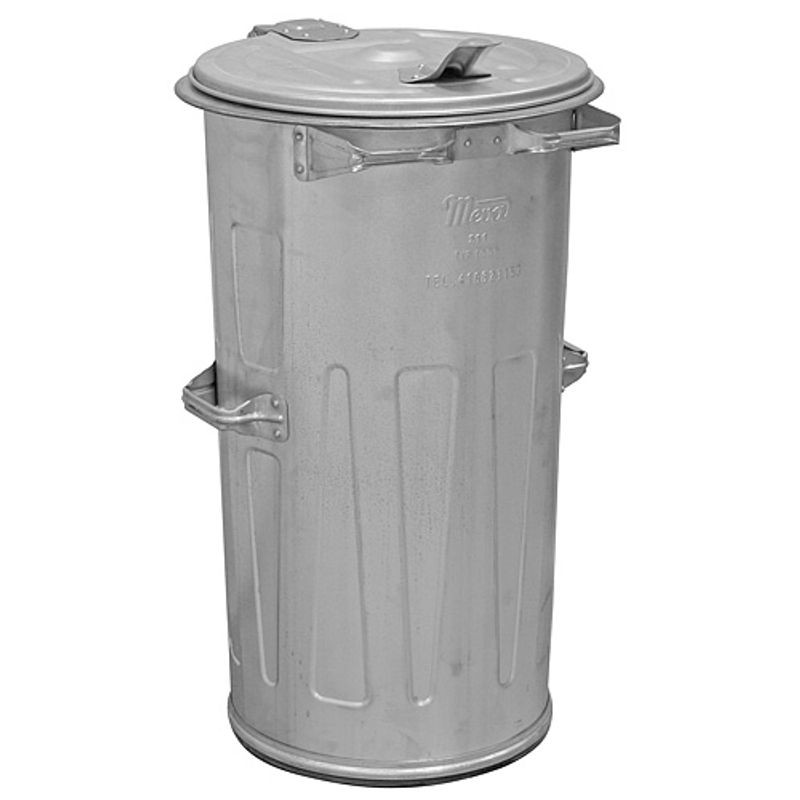 Fém hulladéktároló, kültéri kuka, Extra erős, nyitható tetővel - 110 l Fém hulladéktároló, kültéri kuka, Extra erős, nyitható tetővel - 110 l