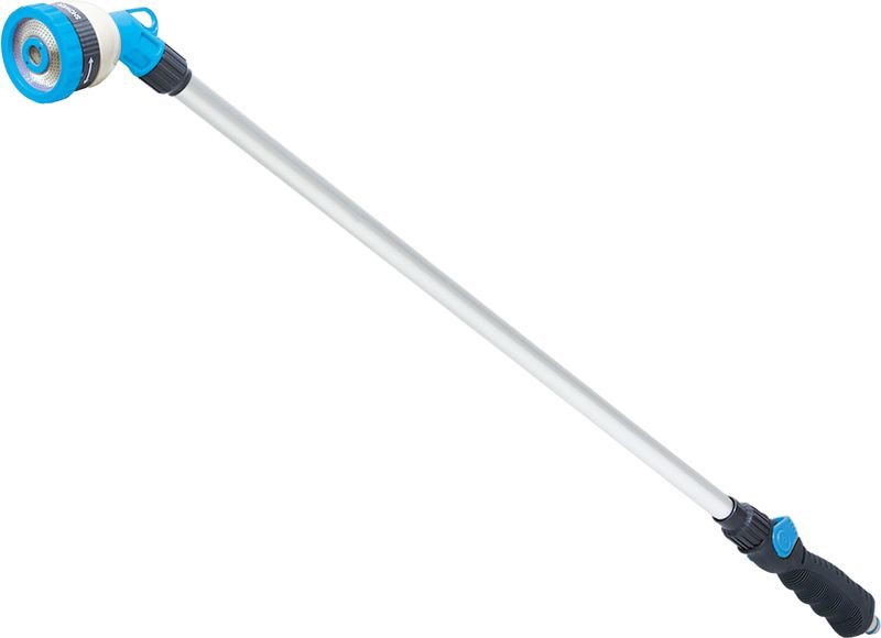 Kerti locsolórúd, Aquacraft 780560 Prémium, szürke, 93 cm, 2 permetezési mód, állítható vízáramlás