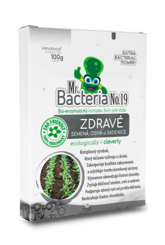 Mr.Bacteria No.19 aktivátor, tápanyagok az egészséges magokhoz, palántákhoz és dugványokhoz, 100 g