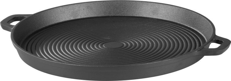 öntöttvas kerek grillezőlap - 340x30mm (801671A)