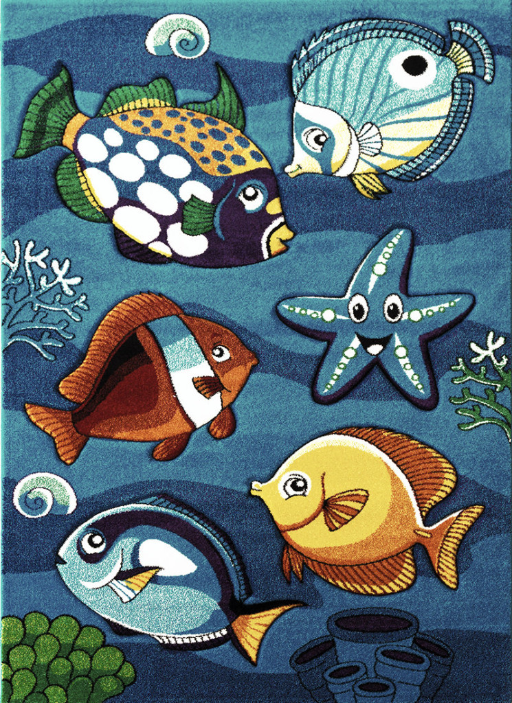 Ber. SMART KIDS 22308 tengerészkék 160 x 230 cm szőnyeg