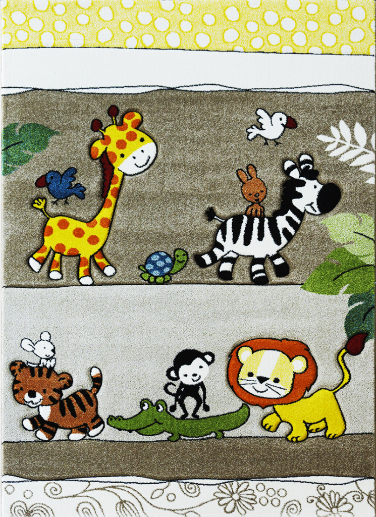 Ber. SMART KIDS 22310 bézs 140 x 190 cm szőnyeg
