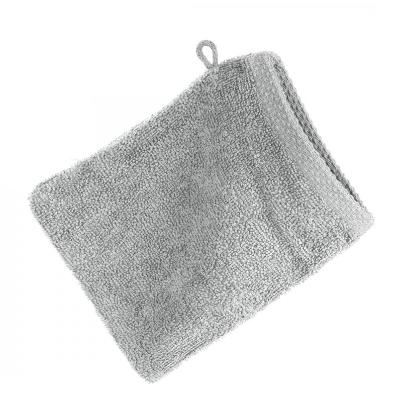 Frottír mosdókesztyű 400 g/m2 Ezüst 16x21 cm