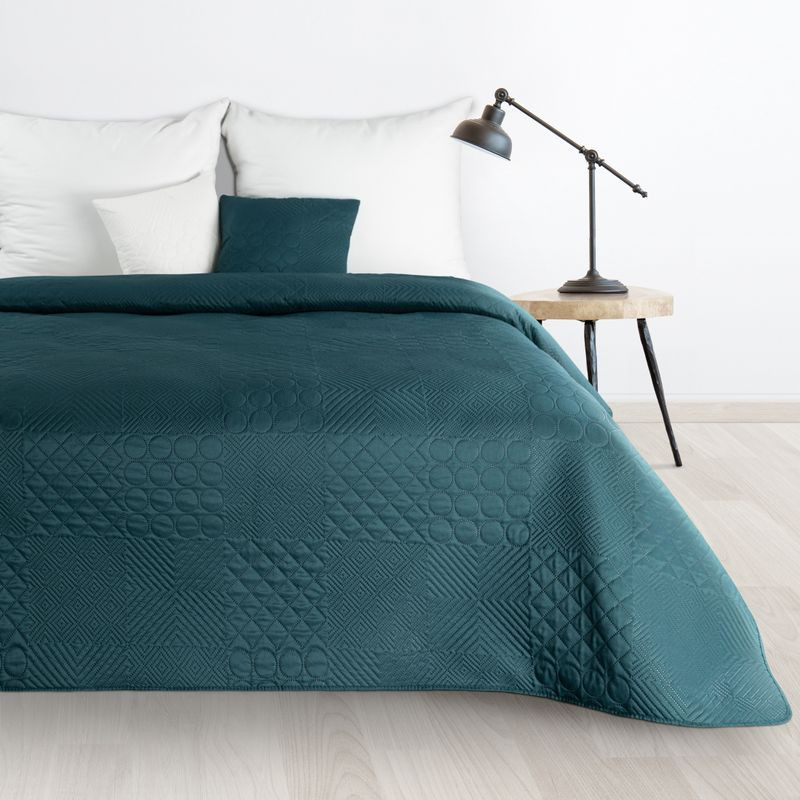 Boni5 mikroszálas ágytakaró Sötét türkiz 170x210 cm