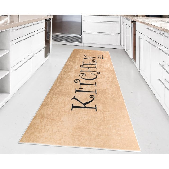 TOP! MY. SIL Konyhai szőnyeg 77x197cm-bézs kitchen