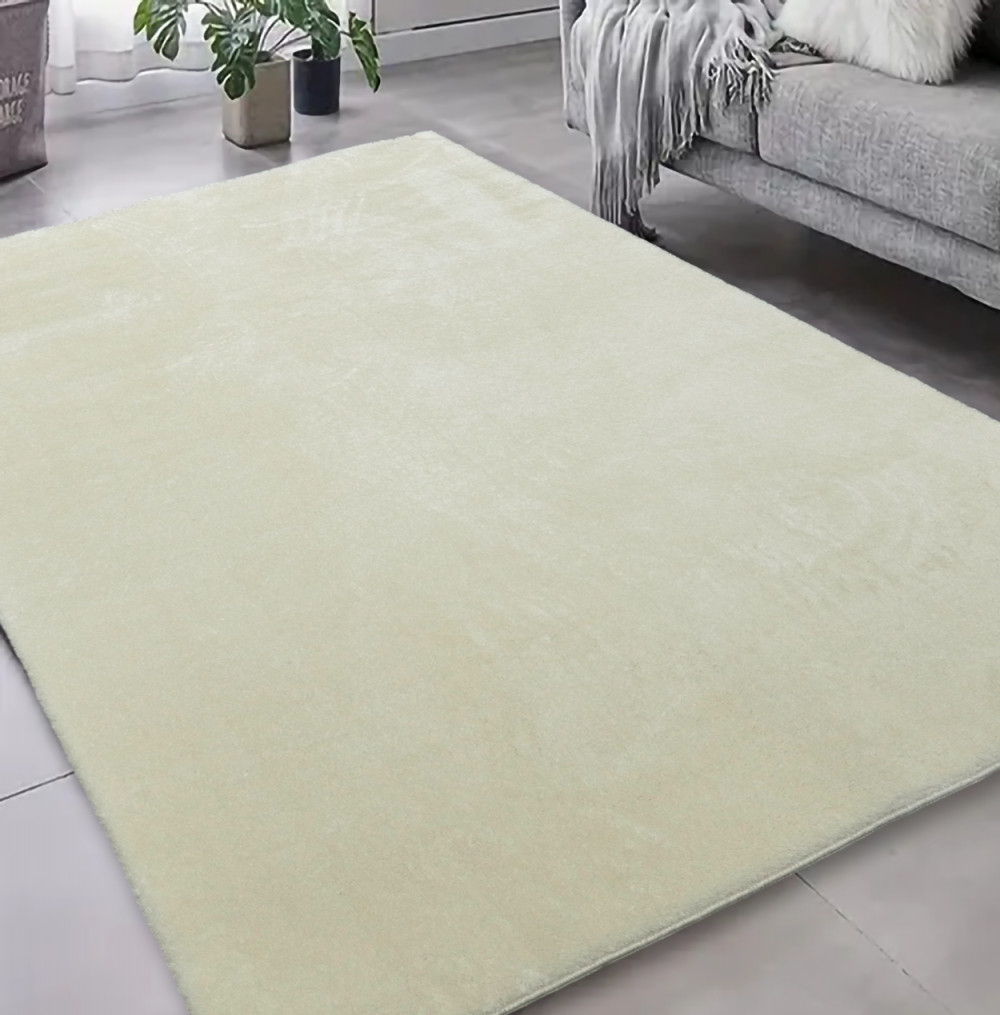 TOP! Den. Olívia Krém Puha Szőnyeg 66x110cm-hátul gumis