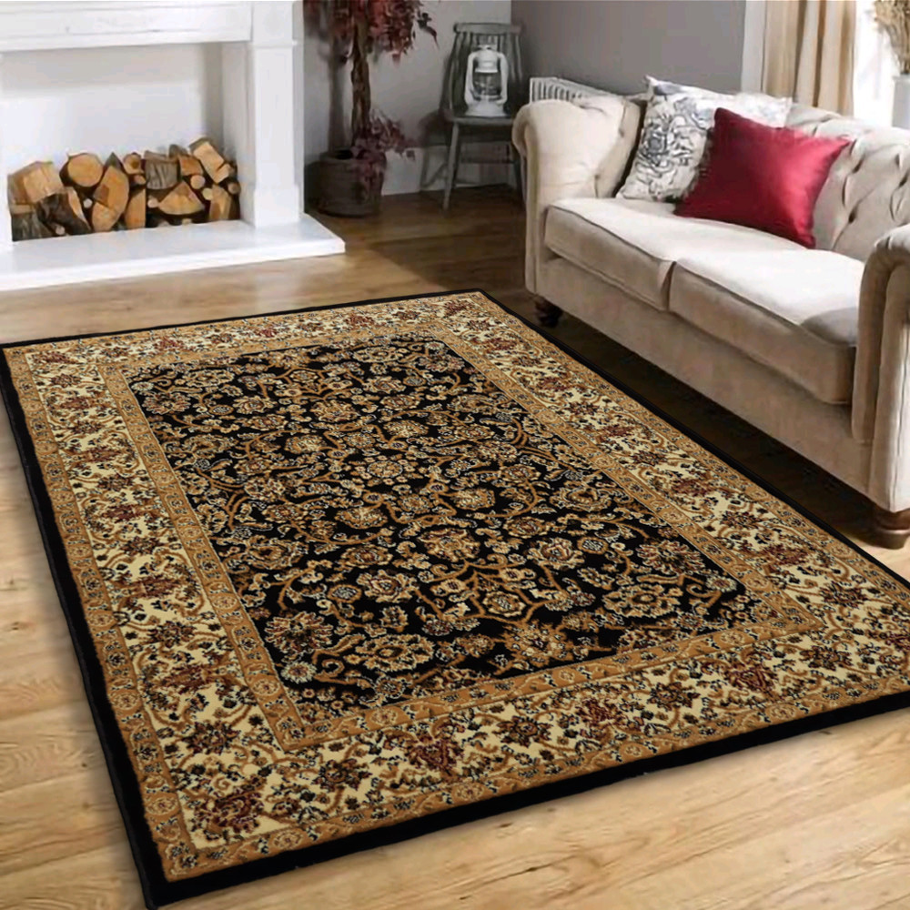 TOP! Den. Elit 3958 Fekete 60x220cm szőnyeg