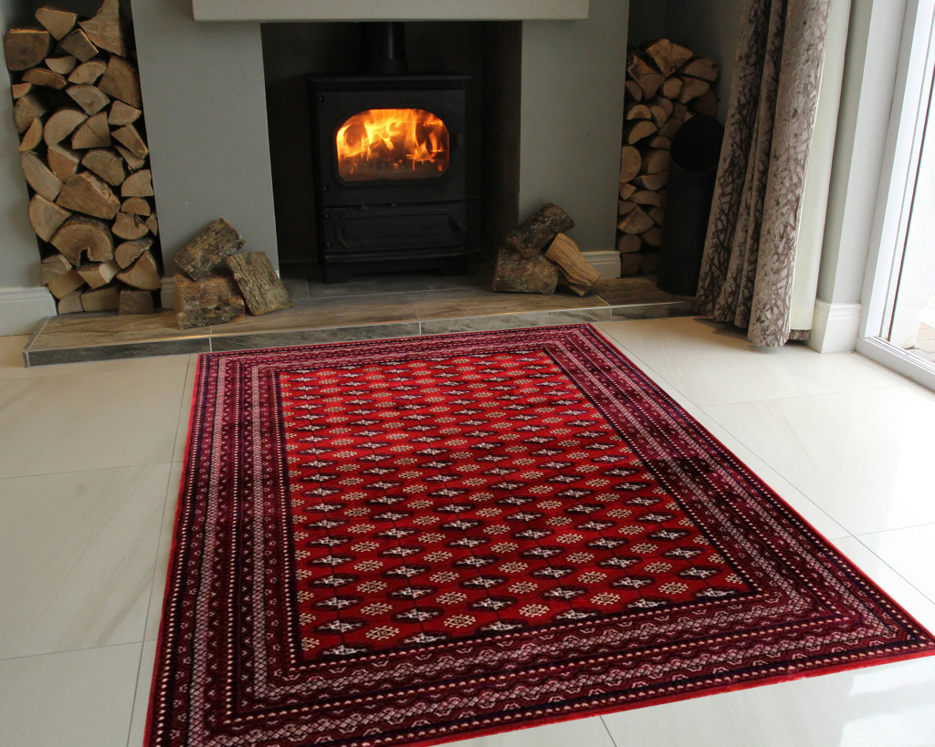 TOP! Ber. Abu Dhabi 6276 piros 160 x 230 cm szőnyeg