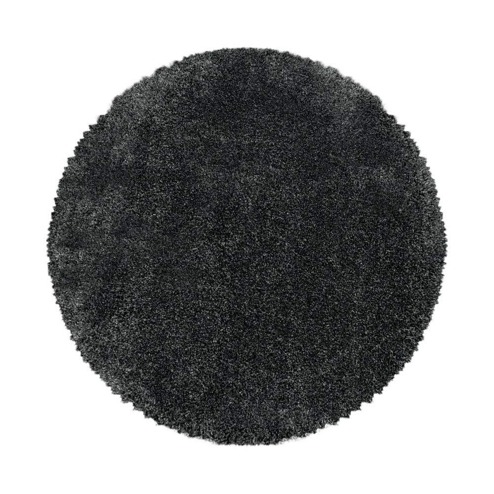 TOP! Ay. FLUFFY 3500 GREY 120 x 120 -kör szőnyeg