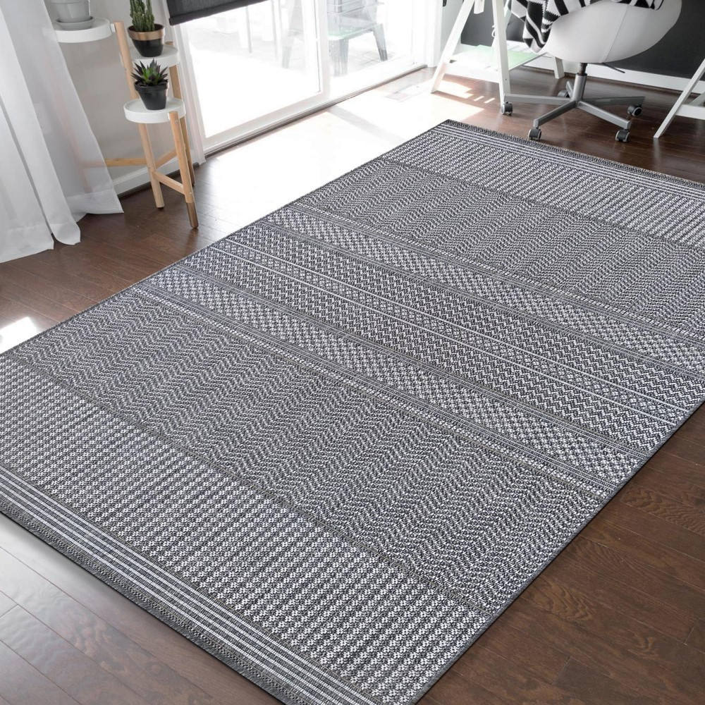 TOP! Szőnyeg kétoldalas Dy. ZARA 12 szürke 120 x 170 cm