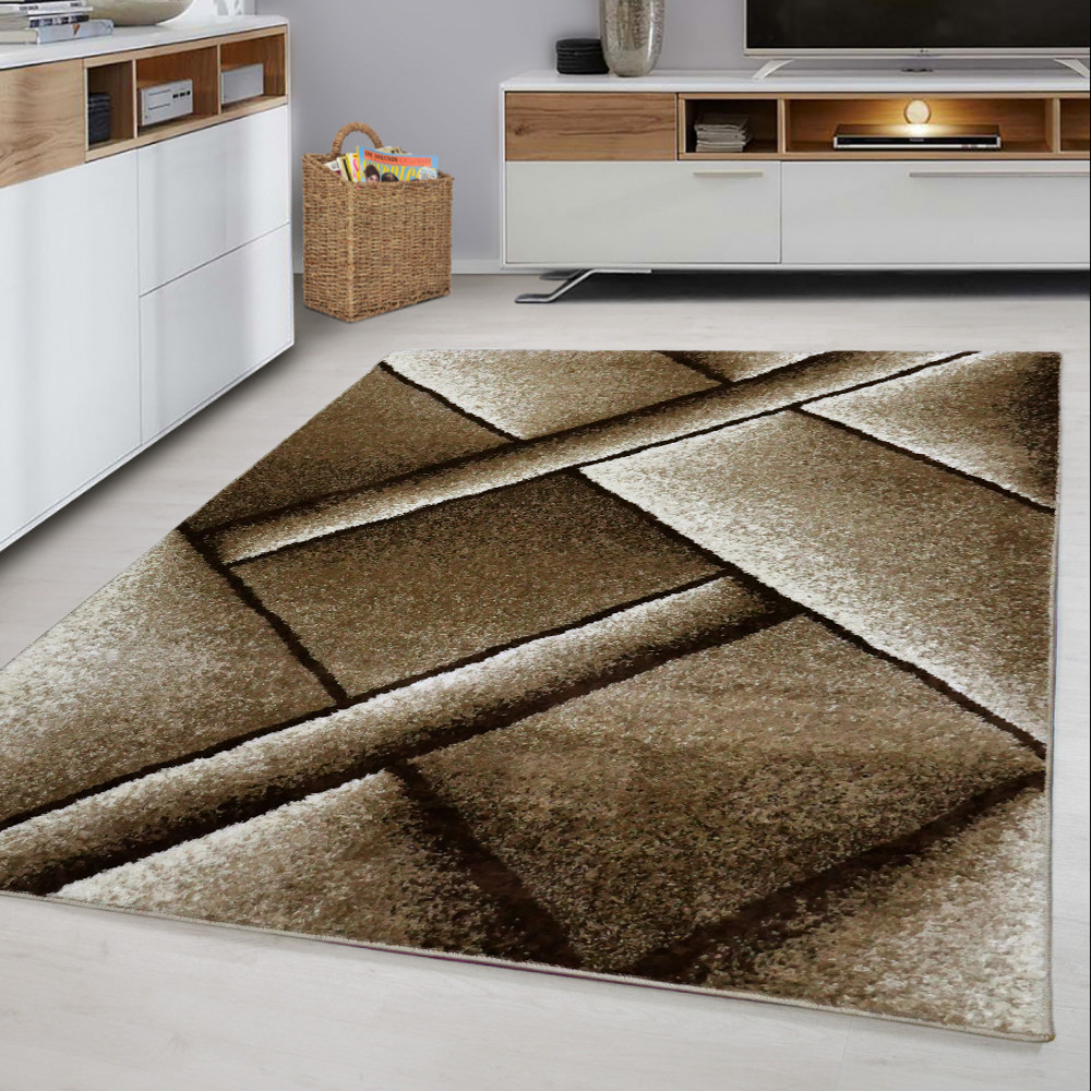 TOP! Den. Nora 6034 bézs 120x170cm Modern szőnyeg